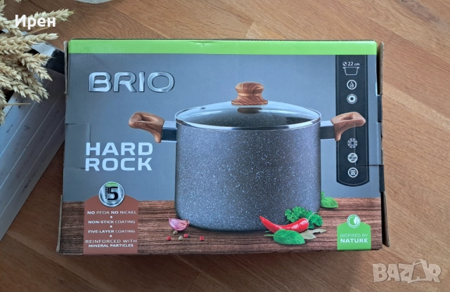 Нова тенджера Brio 22 см