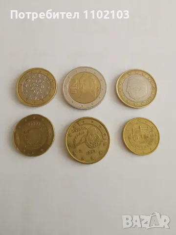 Монети Евро Евромонети