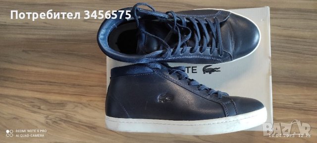 Обувки Lacoste 42 ест.кожа, снимка 1 - Мъжки боти - 40411926