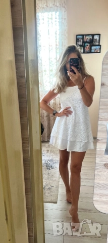 Малка бяла рокля, снимка 8 - Рокли - 51626537