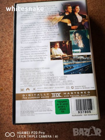 Рядка * "TITANIC", Full Version, Original Video Cassette, Twenthieth Century Pictures, 1998, снимка 5 - Други музикални жанрове - 32170393