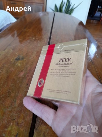 Стара кутия от цигари Peer, снимка 2 - Колекции - 42181421