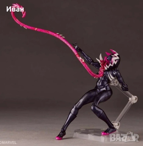 Kaiyodo Revoltech Amazing Yamaguchi Gwenom оригинален японски шедювър нови и запечатани !, снимка 4 - Колекции - 54270898