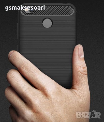 Xiaomi Redmi 4X - Удароустойчив Кейс Гръб CARBON, снимка 8 - Калъфи, кейсове - 34016893