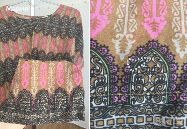 С / М Нова Дамска Блуза от 30% Коприна и 70% Памук Джули Фагерхолт Julie Fagerholt, снимка 11 - Корсети, бюстиета, топове - 42741745