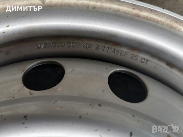 4бр. ЖЕЛЕЗНИ джанти 16ки за MITSUBISXI L200 6X139.7 6J ET25, снимка 8 - Гуми и джанти - 29509632