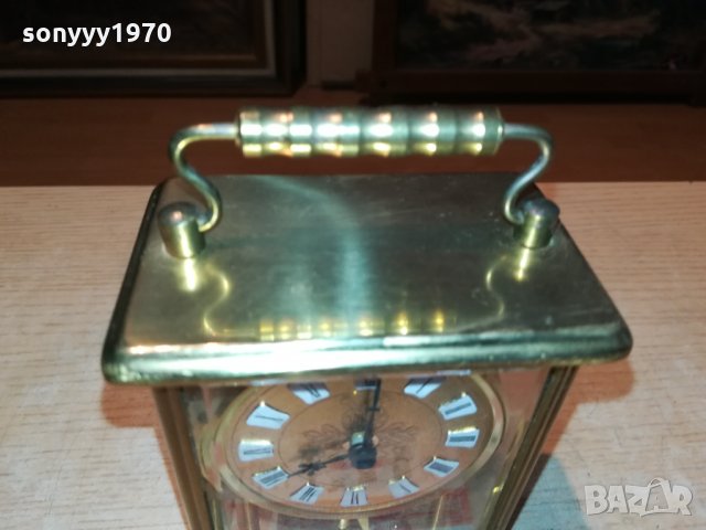 GOLD CLOCK-GERMANY 1209211244, снимка 10 - Антикварни и старинни предмети - 34106950