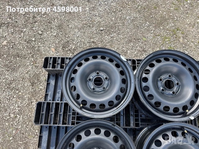 4бр.Оригинални железни джанти 15цола 5x105 + ДАТЧИЦИ за Opel Astra J,K,Chevrolet AveoC,Cruze, снимка 7 - Гуми и джанти - 54010738