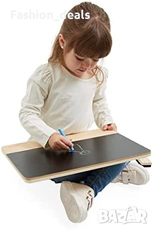 Нова Свободностояща черна дъска Janod дървена играчка писане рисуване, снимка 7 - Образователни игри - 40739022
