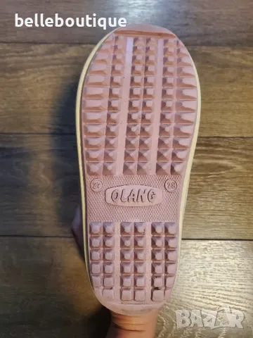 Страхотни топли детски ботуши с пух  27 28 номер Olang, снимка 5 - Детски боти и ботуши - 47930551