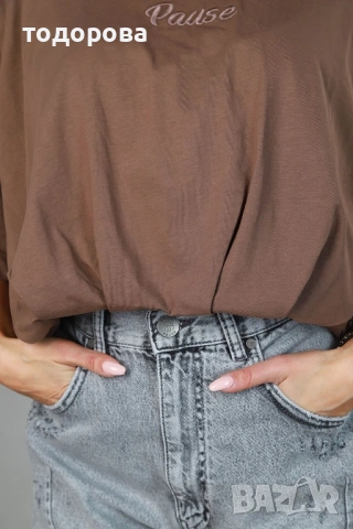 Тениска pause , снимка 3 - Тениски - 54192136
