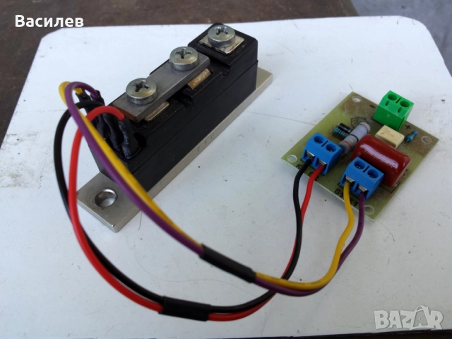 Модул с оптотриак за управление на мощни тиристори, снимка 3 - Друга електроника - 52028235