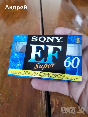 Стара аудио касета Sony EF60, снимка 2 - Други ценни предмети - 48667381