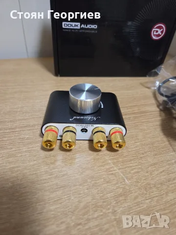 НОВ Nobsound NS-01G Pro Mini Bluetooth 5.0 цифров Hifi аудио усилвател 50W+50W * Hi-Fi звук * 