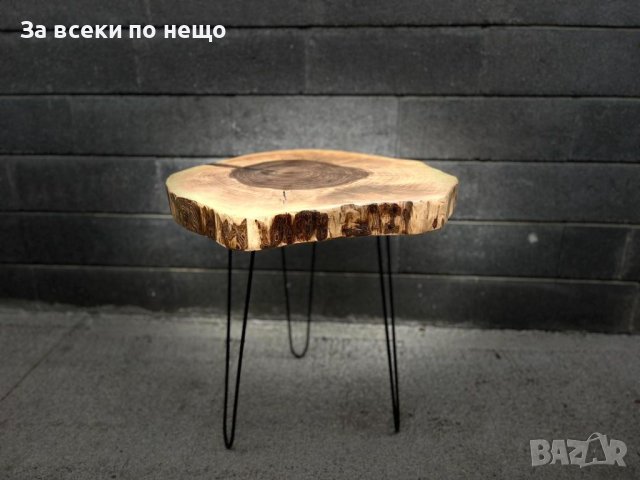 Помощна маса от орехова дървесина