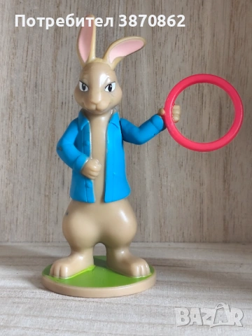 (Колекционерска фигурка на Зайчето Питър) McDonald’s Peter Rabbit 2017