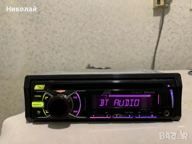 Авто Cd JVC Bluetooth