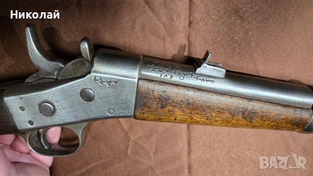 Пушка, карабина Ремингтон Османска Империя, снимка 6 - Антикварни и старинни предмети - 54019811