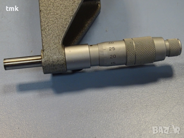микрометричен винт TESA 0-25 mm, снимка 2 - Резервни части за машини - 36519775