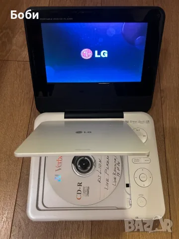 LG portable DVD player DP 450, снимка 6 - Плейъри, домашно кино, прожектори - 56302391