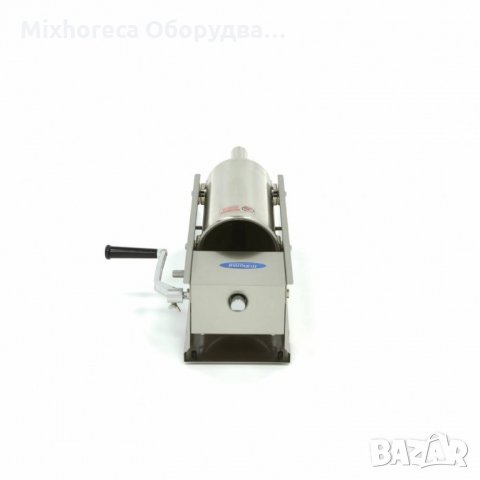 Машина за пълнене на наденици, 5л - Хоризонтална - неръждаема стомана, с включени 4 приставки, снимка 2 - Обзавеждане на кухня - 34873310