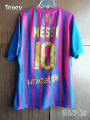 Barcelona Lionel Messi #10 Nike футболна тениска фланелка Барселона Меси размер L
