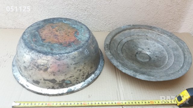 кована бакърена тенджера - възраждане отлична , снимка 9 - Антикварни и старинни предмети - 42036864