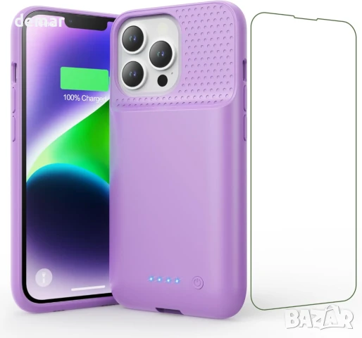 Калъф с батерия Feob за iPhone 14 , 14 Pro, снимка 2 - Калъфи, кейсове - 40803705