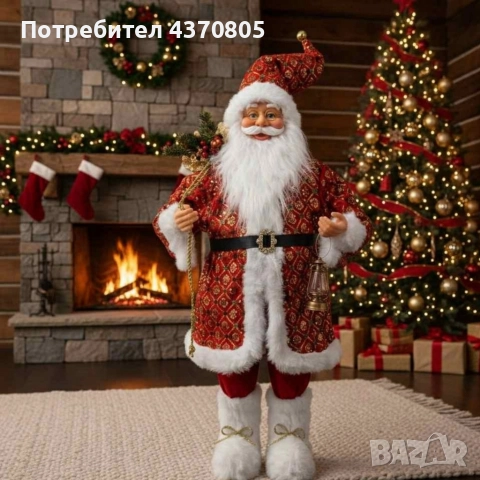 Внеси коледно вълшебство у дома – фигура на Дядо Коледа