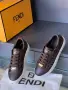 Fendi Дамски Кафеви Маратонки👟Дамски Спортни Обувки👟Кецове Фенди Код SEM-176, снимка 3