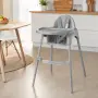 Детско столче за хранене, сиво, снимка 3