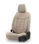 Луксозна тапицерия OTOM текстил с еко кожа COMFORT LINE Design – Бежова с бежов шев, снимка 10