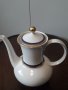 Немски порцеланов чайник с позлата , снимка 3