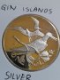 VIRGIN ISLANDS ONE DOLLAR 1974 PROOF SILVER COIN. MS CONDITION 