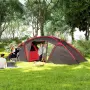 Тунелна палатка Outsunny, къмпинг палатка за 4-6 души, с 3 отделения, снимка 8