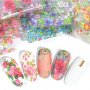10 цвята комплект фолио за маникюр Т31, снимка 3