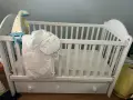 Бебешко люлеещо легло с матрак , снимка 1