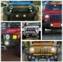 1 Брой LED ФАР 7 Инч за джип 200W Lada Niva Terrano 2 Wrangler Cherokee, снимка 4