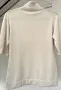 Стилна скъпа блуза светъл беж коприна вълна, снимка 7