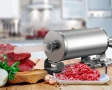 Ръчна машина за пълнене на колбаси, неръждаема стомана, капацитет 4 кг., снимка 4
