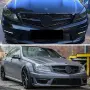 Черна решетка тип AMG за Mercedes C класа W204, снимка 5