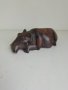 Старинна фигурка от дьрво глиган, рьчно изработена, снимка 1 - Антикварни и старинни предмети - 39383324