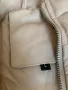 НОВО дамско късо яке от еко кожа цвят нюд, снимка 7