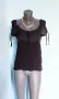 Три различни броя / Черна маркова блуза тип туника с къс ръкав , снимка 16