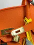 Топ изработка Hermes Birkin кожа 35см, снимка 4