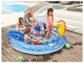 НОВ! Детски надуваем басейн център за игра Подводен свят, снимка 3