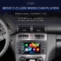 7-инчова мултимедия за Mercedes C-Class W203 (2002–2009) – Android Carplay, снимка 2