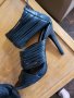 ZARA сандали с висок ток, снимка 1 - Дамски елегантни обувки - 29151294