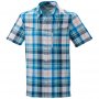 Columbia Silver Ridge Plaid Short Sleeve Shirt - страхотна мъжка риза, снимка 1 - Ризи - 37146994
