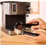 Кафемашина еспресо Solac, CE4483, Taste Classic M80, Неръждаема стомана, 20 бара, 1,6 л, 850 W, снимка 4